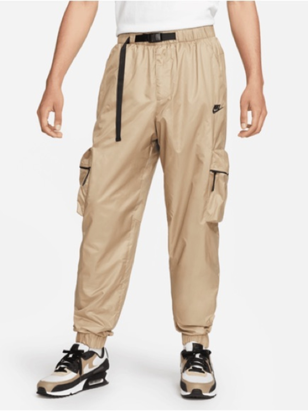 NWOT Nike Tech Lined Woven Trouser Sweatpants Khaki Size Small